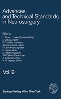 Cover: Advances and Technical Standards in Neurosurgery - Springer
