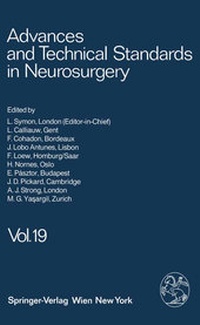 Enlarge image Cover: Advances and Technical Standards in Neurosurgery - Springer