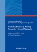Cover: Statistical Literacy Among Secondary School Students - Kovac, Dr. Verlag