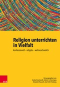 Cover: Religion unterrichten in Vielfalt - Vandenhoeck & Ruprecht