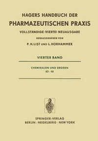 Enlarge image Cover: Chemikalien und Drogen (CI-G) - Springer