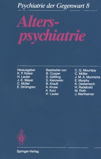 Abbildung von: Alterspsychiatrie - Springer