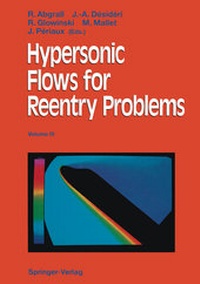 Enlarge image Cover: Hypersonic Flows for Reentry Problems - Springer