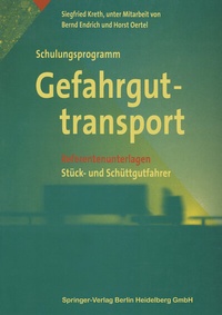 Abbildung von: Schulungsprogramm Gefahrguttransport - Springer