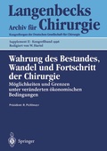 Bild: Wahrung des Bestandes, Wandel und Fortschritt der Chirurgie - Springer