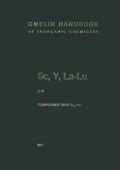 Cover: Sc, Y, La-Lu Rare Earth Elements - Springer