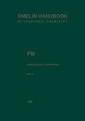 Cover: Pb Organolead Compounds - Springer