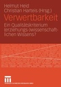 Cover: Verwertbarkeit - VS Verlag für Sozialwissenschaften