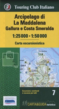 Abbildung von: Arcipelago di La Maddalena map&guide: 7 - Touring