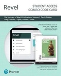 Cover: Revel for the Heritage of World Civilizations, Volume 1 -- Combo Access Card - Pearson