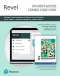 Cover: Revel for Human Communication in Society -- Combo Access Card - Pearson