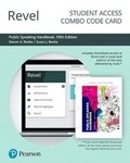 Cover: Revel for Public Speaking Handbook -- Combo Access Card - Pearson