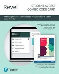 Enlarge image Cover: Revel for the Interpersonal Communication Book -- Combo Access Card - Pearson