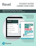 Cover: Revel for Mastering Public Speaking -- Combo Access Card - Pearson