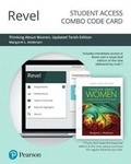 Cover: Revel for Thinking about Women, Updated Edition -- Combo Access Card - Pearson