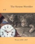 Cover: The Sienese Shredder Issue 1 - The Sienese Shredder