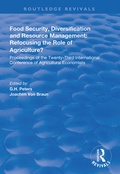 Cover: Food Security, Diversification and Resource Management: Refocusing the Role of Agriculture? - Routledge