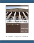 Cover: Public Administration: Understanding Management, Politics, and Law in the Public Sector - McGraw Hill Higher Education