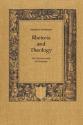 Cover: Rhetoric and Theology - University of Toronto Press