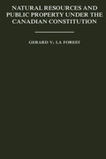 Bild: Natural Resources and Public Property Under the Canadian Constitution - University of Toronto Press