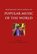 Cover: Bloomsbury Encyclopedia of Popular Music of the World, Volume 12 - Bloomsbury Academic