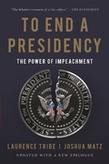 Cover: To End a Presidency - Basic Books