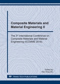 Cover: Composite Materials and Material Engineering II - Trans Tech Publications Ltd