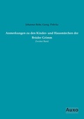 Cover: Anmerkungen zu den Kinder- und Hausm&auml;rchen der Br&uuml;der Grimm - Auxo Verlag