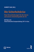 Cover: Die Sicherheitskrise - Facultas