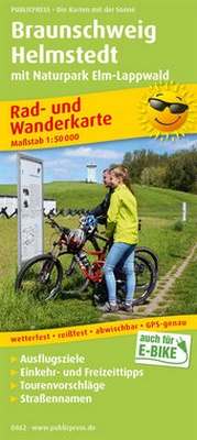 Abbildung von: Braunschweig - Helmstedt mit Naturpark Elm-Lappwald - Freytag-Berndt und ARTARIA