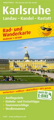 Abbildung von: Karlsruhe, Landau - Kandel - Rastatt - Freytag-Berndt und ARTARIA