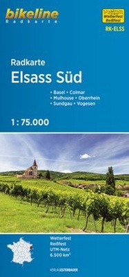 Abbildung von: Radkarte Elsass Süd - Esterbauer