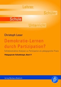 Abbildung von: Demokratie-Lernen durch Partizipation? - Verlag Barbara Budrich