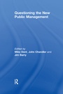 Cover: Questioning the New Public Management - Routledge