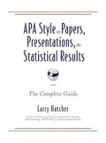 Cover: APA Style for Papers, Presentations, and Statistical Results - Shadow Finch Media LLC