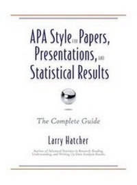 Enlarge image Cover: APA Style for Papers, Presentations, and Statistical Results - Shadow Finch Media LLC