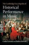 Cover: The Cambridge Encyclopedia of Historical Performance in Music - Cambridge University Press