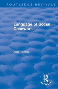 Enlarge image Cover: Language of Social Casework - Routledge