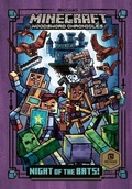 Cover: Night of the Bats! (Minecraft Woodsword Chronicles #2) - Random House Books for Young Readers