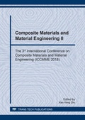 Cover: Composite Materials and Material Engineering II - Trans Tech Publications Ltd
