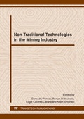 Cover: Non-Traditional Technologies in the Mining Industry - Trans Tech Publications Ltd