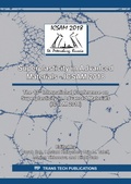 Cover: Superplasticity in Advanced Materials - ICSAM 2018 - Trans Tech Publications Ltd