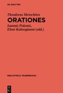 Cover: Orationes - De Gruyter