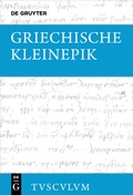 Cover: Griechische Kleinepik - De Gruyter