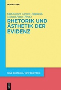 Cover: Rhetorik und &Auml;sthetik der Evidenz - De Gruyter