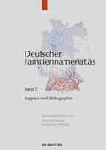 Cover: Verzeichnisse, Register, Literatur - De Gruyter