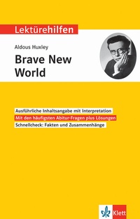 Abbildung von: Klett Lektürehilfen Aldous Huxley, Brave New World - Klett