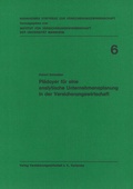 Cover: Pl&auml;doyer f&uuml;r eine analytische Unternehmensplanung in der Versicherungswirtschaft - VVW Verlag Versicherungswirtschaft