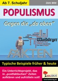 Cover: Populismus - Gegen die "da oben" - KOHL VERLAG Der Verlag mit dem Baum