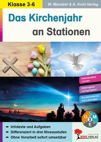 Abbildung von: Das Kirchenjahr an Stationen - KOHL VERLAG Der Verlag mit dem Baum